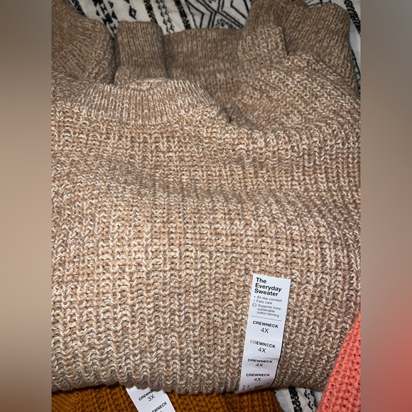 Nwt! Sonoma 4x oversized knit sweater - Picture 2 of 3